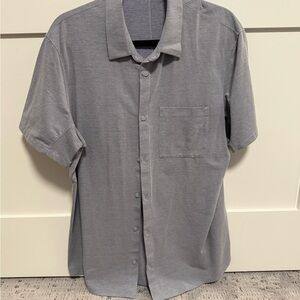 Lululemon Men’s Short Sleeve Button Down